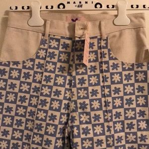 Lisa Says Gah Robyn Jean- Blue Daisy Check Natural